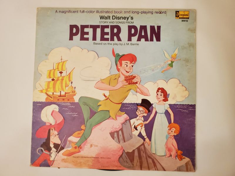 Walt Disney Peter Pan: Story and Songs vinyl record